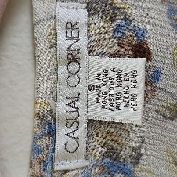 Vintage Casual Corner Open Front Silk Lined Angora Blend Gray Cardigan Small - Picture 4 of 7